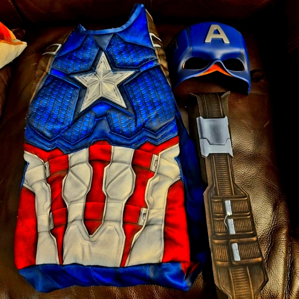 Captain America Boys Costume